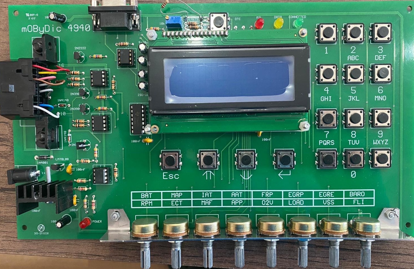 Programmable Multiple Protocol OBD ECU Simulator